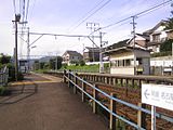 駅集中管理システム導入前の御油駅（2005年）