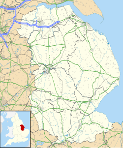 North Scarle ubicada en Lincolnshire