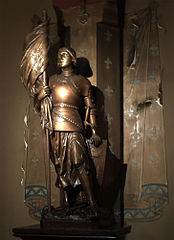 Statue de Jeanne d'Arc.