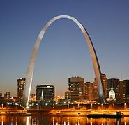 Gateway Arch, Saint-Louis, Missouri.