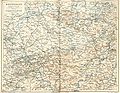 Historical map of Westphalia (1888)