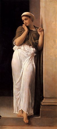 Nausikaä door Frederic Leighton, 1878