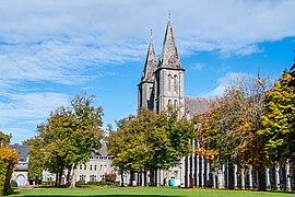 L'abbaye de Maredsous.