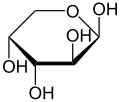 β-D-Arabinopyranóza