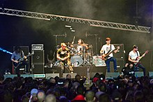 The band at Wacken Open Air in 2015