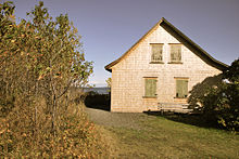 Un des chalets préservés du parc.