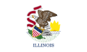 Flag of Illinois.