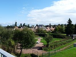 Gezicht op Pierrefitte-sur-Loire