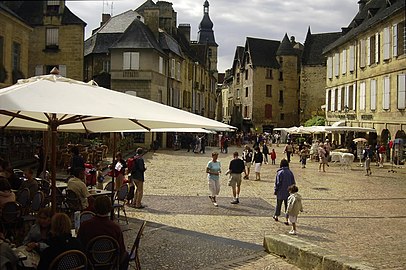 La vieille ville de Sarlat.