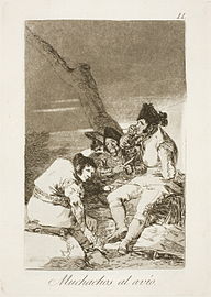 Capricho No. 11: Muchachos al avío (Pretaj junuloj)