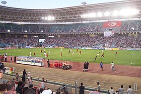 Stade du 14-Janvier lors d'un match le 11 février 2009