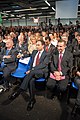 Deutsch: André Santini, Jean-François Copé und Jean-Luc Moudenc bei Nicolas Sarkozys Toulouser Wahlkampf-Veranstaltung vom 12. April 2007 zur französischen Präsidentschaftswahl 2007. English: André Santini, Jean-François Copé and Jean-Luc Moudenc during Nicolas Sarkozy's meeting in Toulouse on April, 12th 2007 for the 2007 presidential election. Français : André Santini, Jean-François Copé et Jean-Luc Moudenc pendant le meeting de Toulouse du 12 avril 2007 de Nicolas Sarkozy pour l'élection présidentielle de 2007.