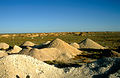 Folgen der Opalsuche bei Coober Pedy in South Australia(1992)