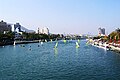 Sailboats on the Love River.