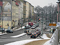 Eisenbahnstraße; Kreuzung am Bahnhof