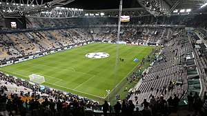 Der Innenraum des Juventus Stadium 2013