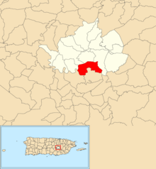 Rincón, Cidra, Puerto Rico locator map.png