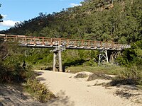 Bridge across the Macdonald River