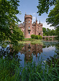 Schloss Moyland mit Wassergraben