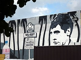 graffiti Tony Montana als Scarface