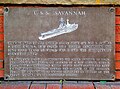 ◣OW◢ 17:48, 28 May 2014 Memorial to USS Savannah CL-42