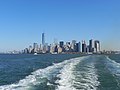 Widok na Manhattan z promu Staten Island Ferry