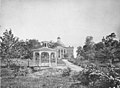 Academic Hall and Chalybeate Spring in the 1880s