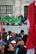 Protest hikoi during the Foreshore and Seabed controversy in 2004