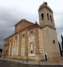 Skyline of Carpio (Valladolid)