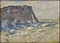 Porte d'Aval by Claude Monet.