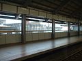 Platform of Libertad station