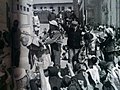 Kültür Devrimi sırasında (1966) Tibet'in Lhasa kentinde General Sampho Tsewang Rigzin ve eşinin bir mücadele oturumu.