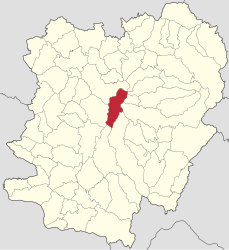 Location in Caraș-Severin County