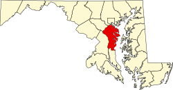 Desedhans Anne Arundel County yn Maryland