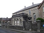 Capel Mawr including associated School-room and forecourt railings