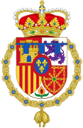 Escudo de armas de la princesa de Asturias, Leonor de Borbón