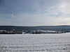 Hauptkamm des Idarwalds, rechts der Steingerüttelkopf, vorne Hinzerath