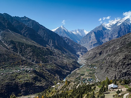 Bhaga valley in Lahaul, India by Timothy Gonsalves (a.k.a. Tagooty)