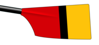 Image showing the rowing club's blade colours