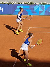 Sara Errani et Jasmine Paolini.