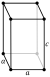 Struktur kristal Tetragonal untuk tantalum