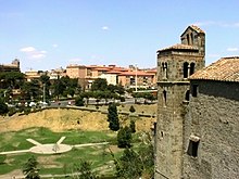 photo panoramique sur une ville.