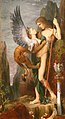 Gustave Moreau (1826–1898) Oedipus and the Sphinx (1864)