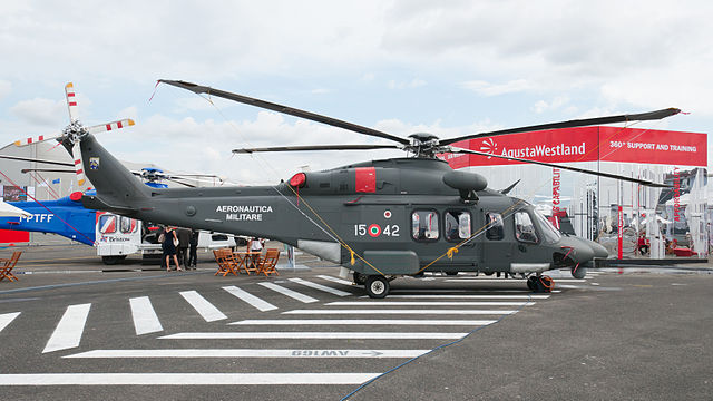 Italian Air Force AgustaWestland HH-139A.