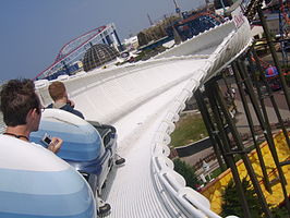 Avalanche in Pleasure Beach Blackpool.