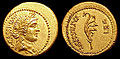 Cassius, 42 av. J.-C. (Crédit : Classical Numismatic Group, Inc. [2])