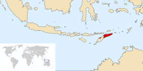 Localização de Timor