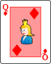 Queen of diamonds