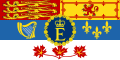 II. Erzsébet kanadai királyi zászlója (Royal Standard of Canada).