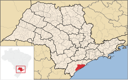 Location in São Paulo